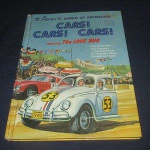 Disney's World of Adventure: Cars! Cars! Cars! The Love Bug (Hardcover) Vintage!